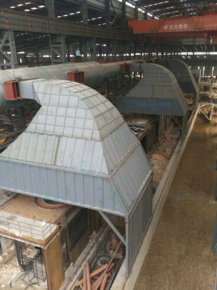 甘肅嘉峪關3台12T電爐除塵器 甘肅嘉峪關3台12T電爐除塵器(qì)