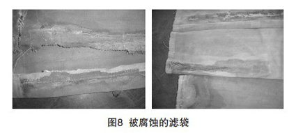 袋式除塵器應用領域最常見的幾種濾(lǜ)袋腐蝕問(wèn)題 袋式除塵器應用領域(yù)最常見的幾種濾(lǜ)袋腐蝕問題